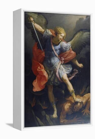 St. Michael the Archangel-Reni Guido-Framed Stretched Canvas