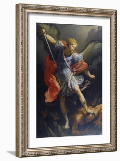 St. Michael the Archangel-Reni Guido-Framed Art Print