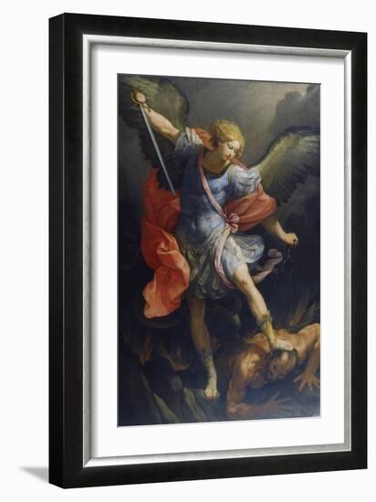 St. Michael the Archangel-Reni Guido-Framed Art Print