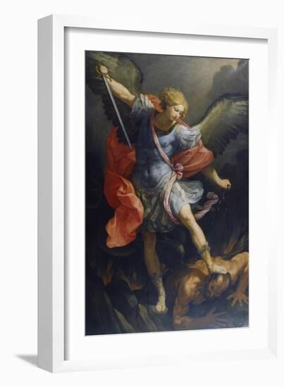 St. Michael the Archangel-Reni Guido-Framed Art Print