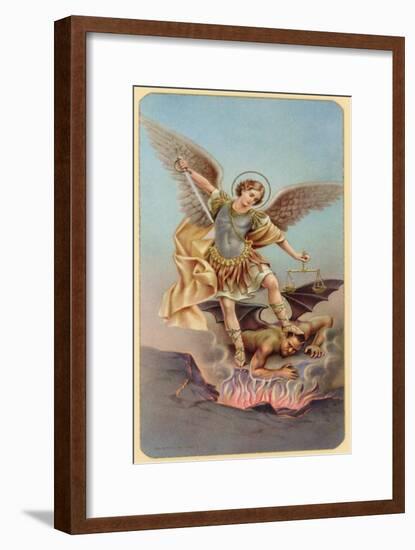 St Michael-null-Framed Giclee Print