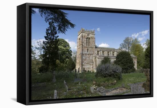 St. Michaels Church, Great Tew, Oxfordshire, England, United Kingdom-Nick Servian-Framed Premier Image Canvas