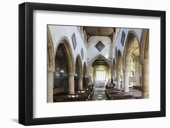 St. Michaels Church, Great Tew, Oxfordshire, England, United Kingdom-Nick Servian-Framed Photographic Print