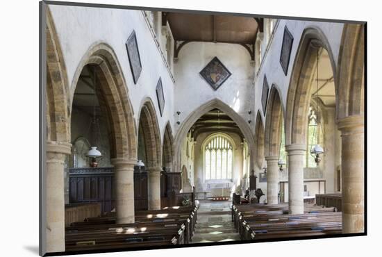 St. Michaels Church, Great Tew, Oxfordshire, England, United Kingdom-Nick Servian-Mounted Photographic Print