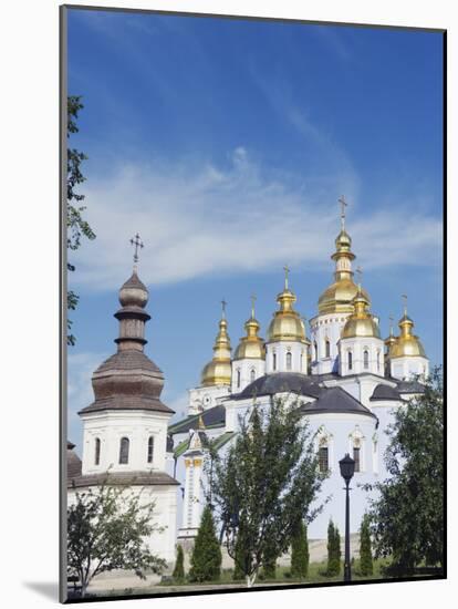 St. Michaels Gold Domed Monastery, 2001 Copy of 1108 Original, Kiev, Ukraine, Europe-Christian Kober-Mounted Photographic Print