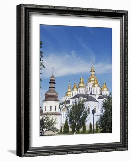 St. Michaels Gold Domed Monastery, 2001 Copy of 1108 Original, Kiev, Ukraine, Europe-Christian Kober-Framed Photographic Print