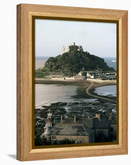 St. Michaels Mount, Cornwall, England, United Kingdom-Adam Woolfitt-Framed Premier Image Canvas