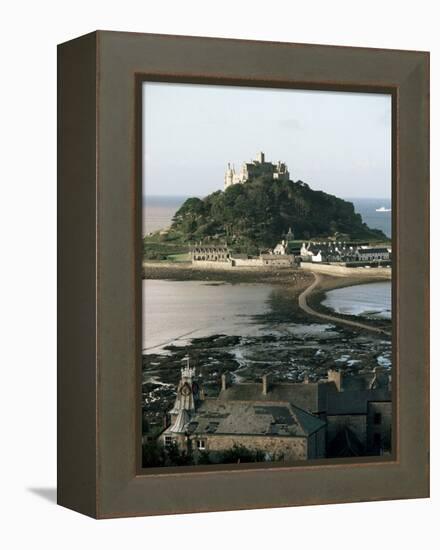 St. Michaels Mount, Cornwall, England, United Kingdom-Adam Woolfitt-Framed Premier Image Canvas