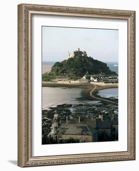 St. Michaels Mount, Cornwall, England, United Kingdom-Adam Woolfitt-Framed Photographic Print