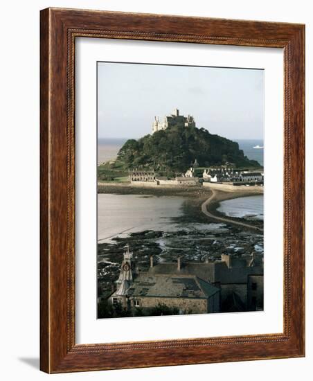 St. Michaels Mount, Cornwall, England, United Kingdom-Adam Woolfitt-Framed Photographic Print