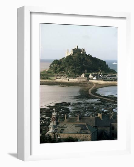 St. Michaels Mount, Cornwall, England, United Kingdom-Adam Woolfitt-Framed Photographic Print