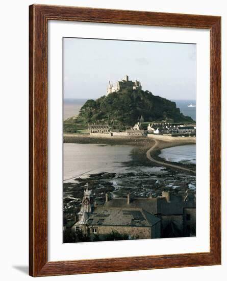 St. Michaels Mount, Cornwall, England, United Kingdom-Adam Woolfitt-Framed Photographic Print