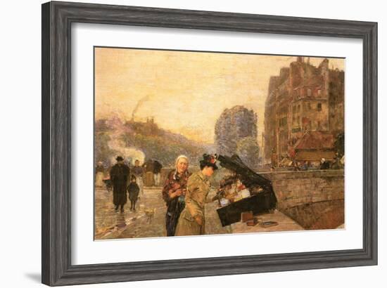 St Michel-Childe Hassam-Framed Art Print