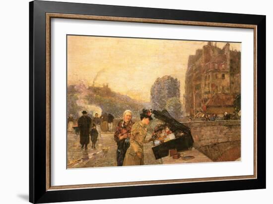 St Michel-Childe Hassam-Framed Art Print