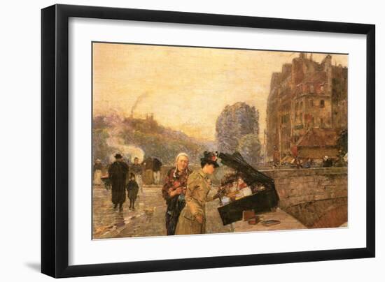 St Michel-Childe Hassam-Framed Art Print