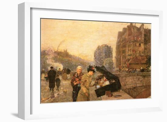 St Michel-Childe Hassam-Framed Art Print