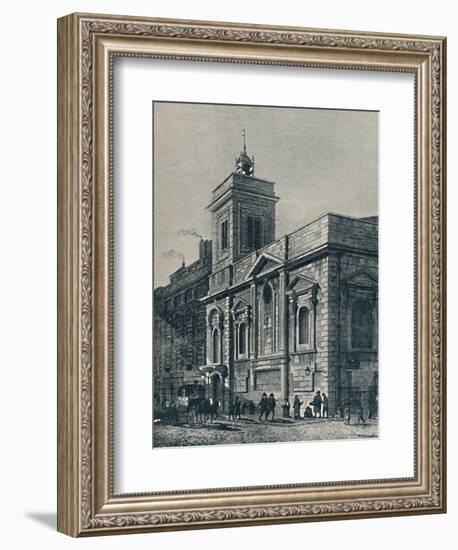 'St. Mildred's Church, and the Poultry', 1907-Unknown-Framed Giclee Print