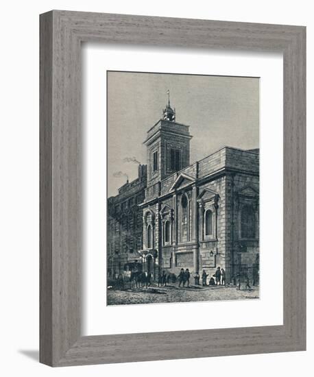 'St. Mildred's Church, and the Poultry', 1907-Unknown-Framed Giclee Print