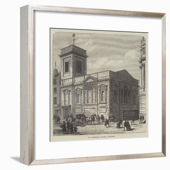 St Mildred's Church, Poultry-Frank Watkins-Framed Giclee Print