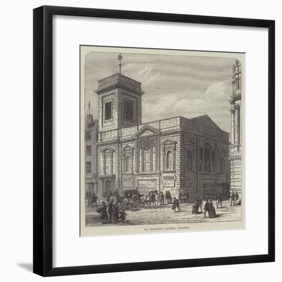 St Mildred's Church, Poultry-Frank Watkins-Framed Giclee Print