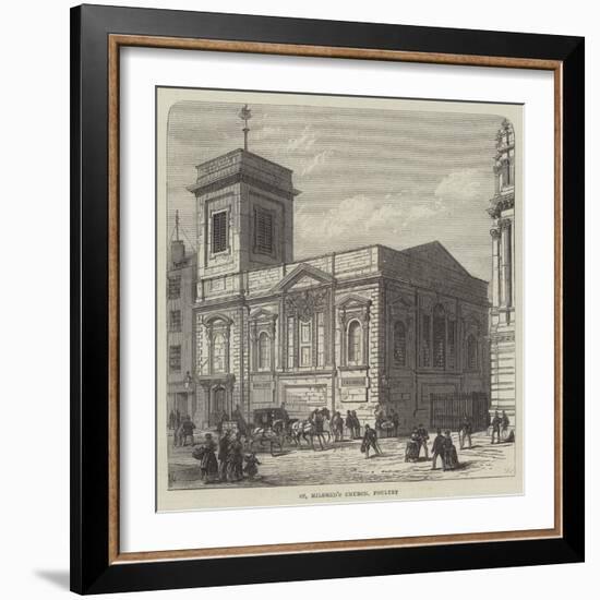 St Mildred's Church, Poultry-Frank Watkins-Framed Giclee Print