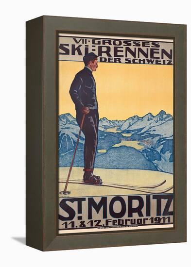 St, Moritz, 1911-Walter Kupfer-Framed Premier Image Canvas