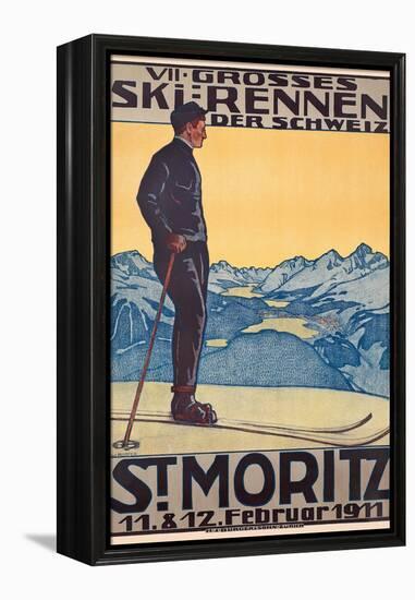 St, Moritz, 1911-Walter Kupfer-Framed Premier Image Canvas