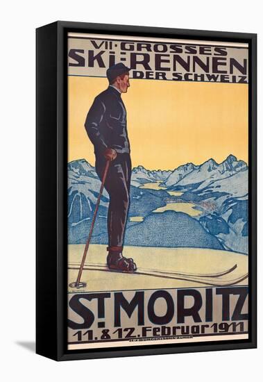 St, Moritz, 1911-Walter Kupfer-Framed Premier Image Canvas