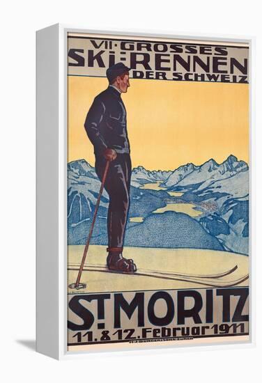 St, Moritz, 1911-Walter Kupfer-Framed Premier Image Canvas