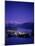 St. Moritz at Night, Switzerland-Walter Bibikow-Mounted Photographic Print