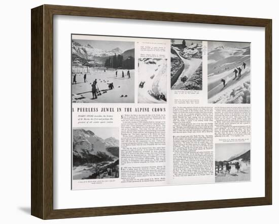 St. Moritz, Switzerland-null-Framed Photographic Print