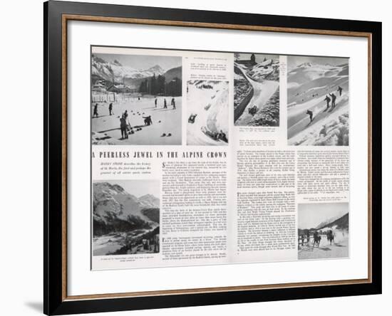 St. Moritz, Switzerland-null-Framed Photographic Print