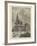 St Mungo's Cathedral, Glasgow, in the Last Century, from the East End-null-Framed Giclee Print