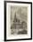 St Mungo's Cathedral, Glasgow, in the Last Century, from the East End-null-Framed Giclee Print