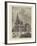 St Mungo's Cathedral, Glasgow, in the Last Century, from the East End-null-Framed Giclee Print