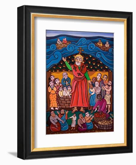 St. Nicholas, 2005-Laura James-Framed Giclee Print