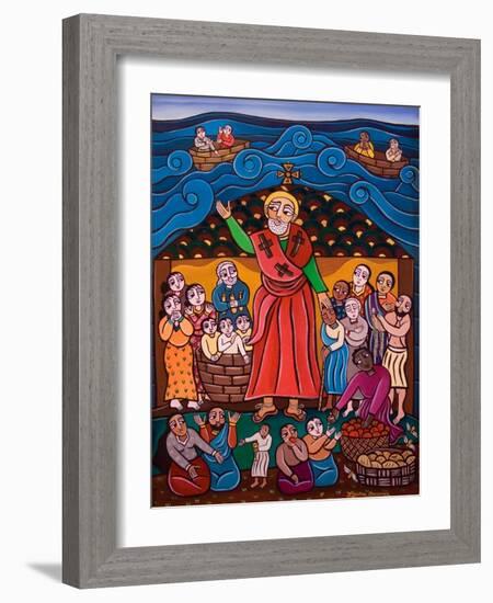 St. Nicholas, 2005-Laura James-Framed Giclee Print