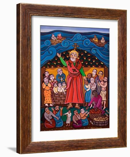 St. Nicholas, 2005-Laura James-Framed Giclee Print