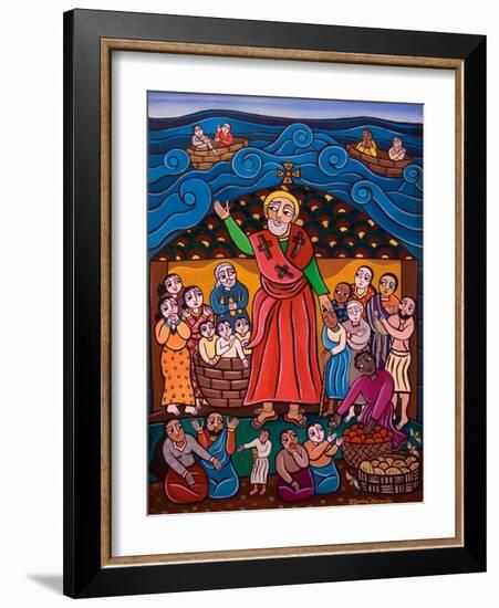 St. Nicholas, 2005-Laura James-Framed Giclee Print