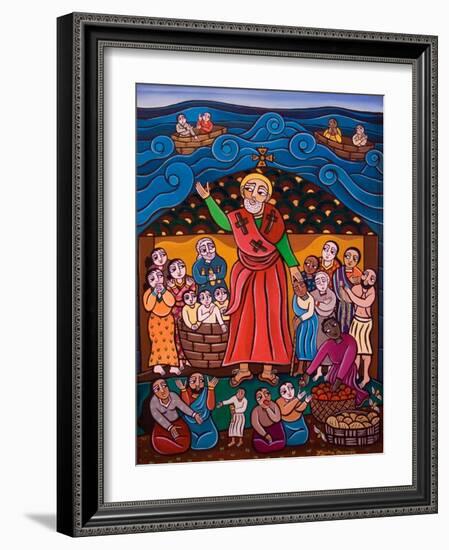 St. Nicholas, 2005-Laura James-Framed Giclee Print