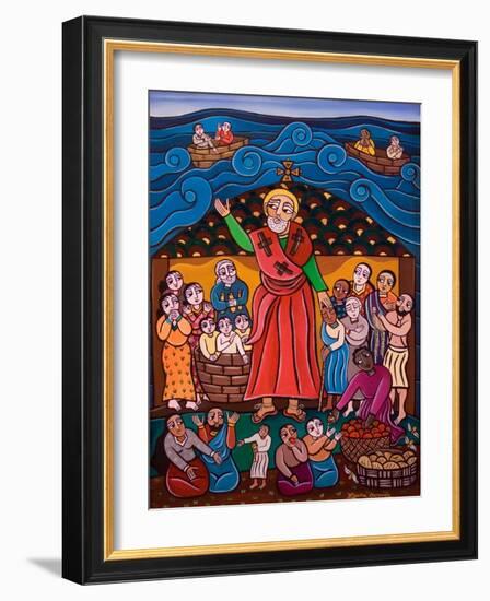 St. Nicholas, 2005-Laura James-Framed Giclee Print