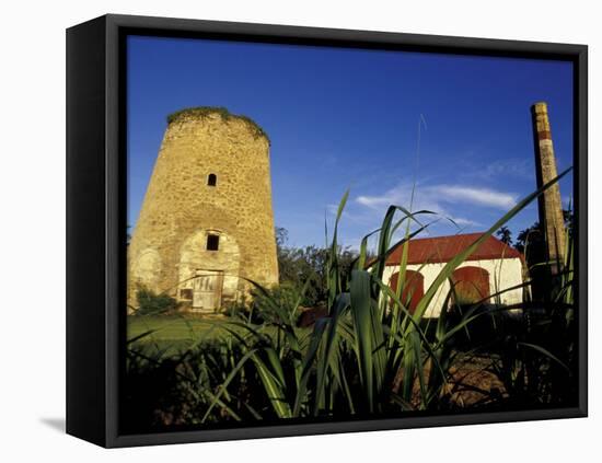 St. Nicholas Abbey Sugar Mill, St. Peter Parish, Barbados, Caribbean-Greg Johnston-Framed Premier Image Canvas