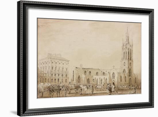 St Nicholas' Cathedral-C. W. Clennell-Framed Giclee Print