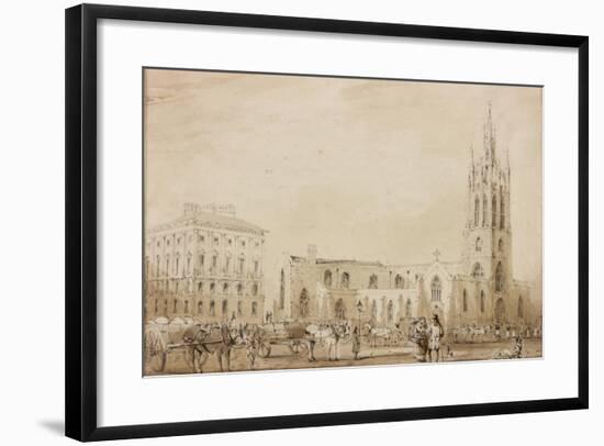 St Nicholas' Cathedral-C. W. Clennell-Framed Giclee Print