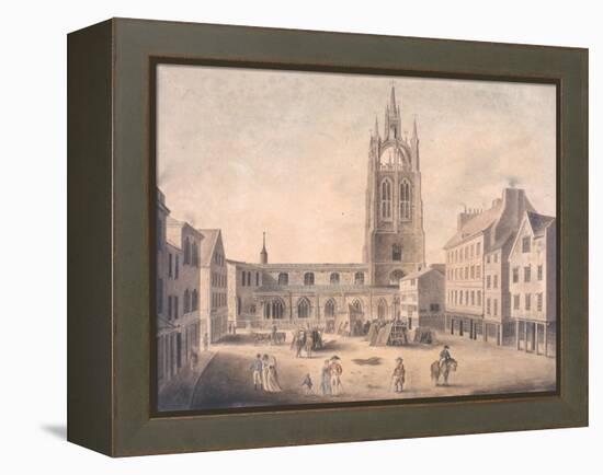 St Nicholas' Church, Newcastle Upon Tyne-Robert Johnson-Framed Premier Image Canvas