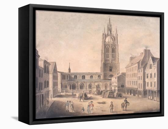 St Nicholas' Church, Newcastle Upon Tyne-Robert Johnson-Framed Premier Image Canvas