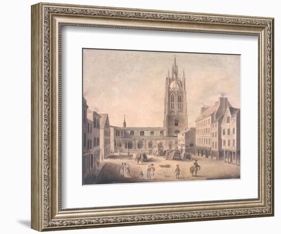 St Nicholas' Church, Newcastle Upon Tyne-Robert Johnson-Framed Giclee Print