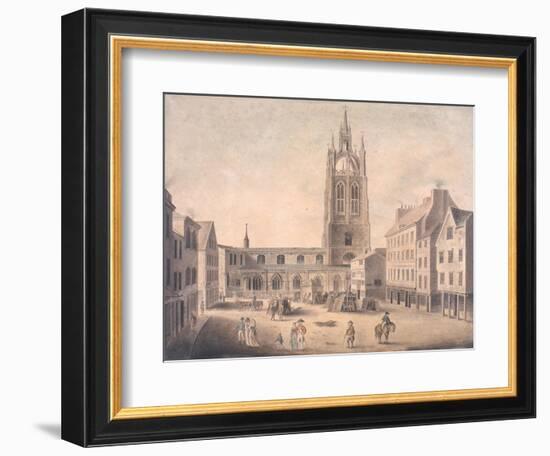 St Nicholas' Church, Newcastle Upon Tyne-Robert Johnson-Framed Giclee Print