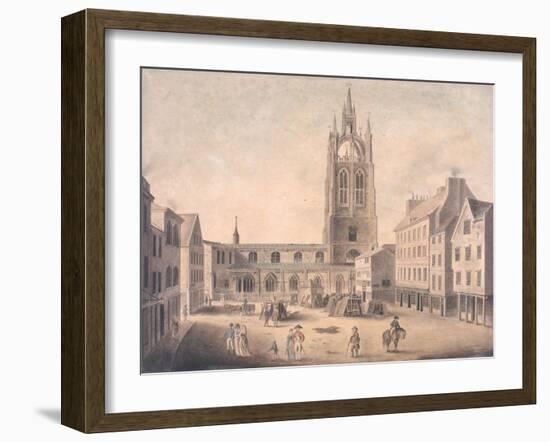 St Nicholas' Church, Newcastle Upon Tyne-Robert Johnson-Framed Giclee Print