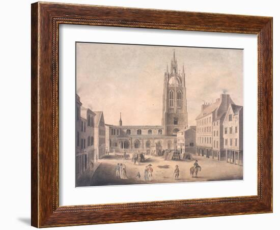 St Nicholas' Church, Newcastle Upon Tyne-Robert Johnson-Framed Giclee Print